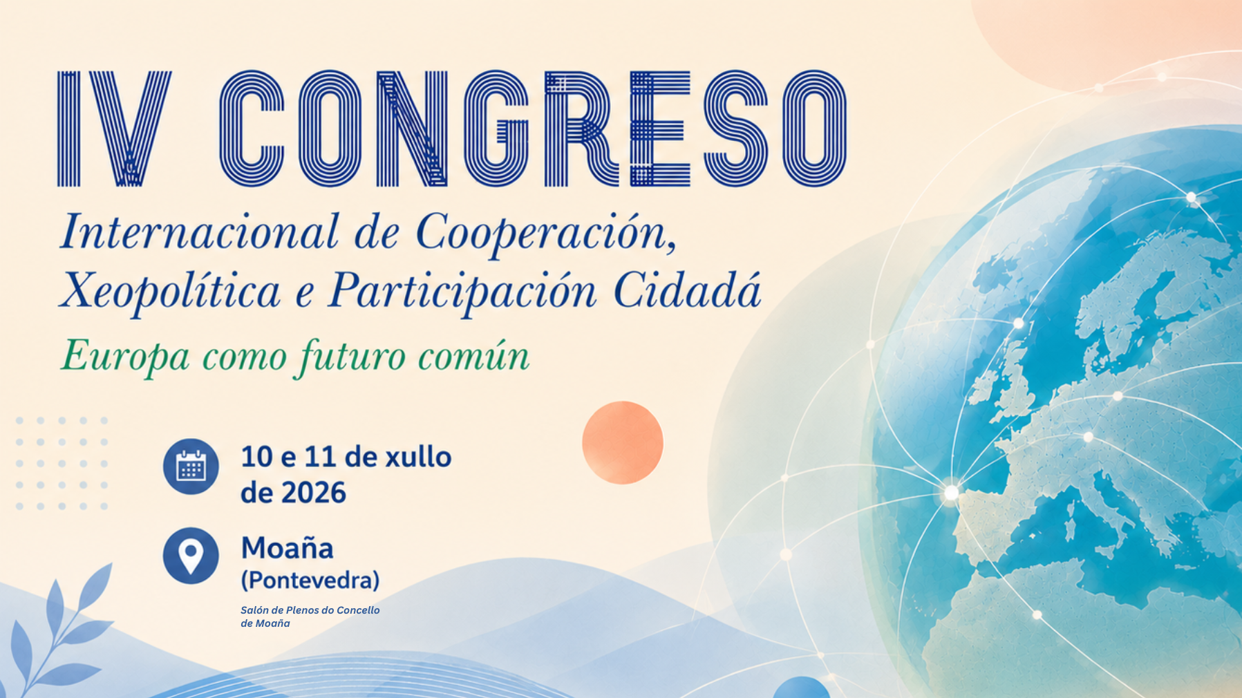 IV Congreso Internacional de Cooperación, Xeopolítica e Participación Cidadá
